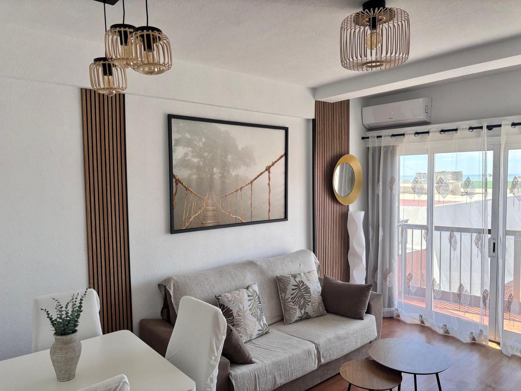 Apartamento Perla 5 Primera Linea De Playa Fuengirola Bagian luar foto